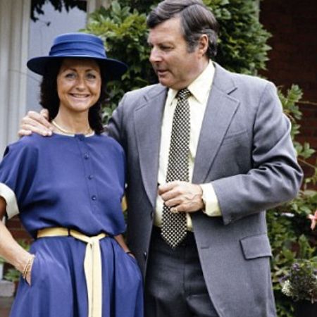 Peter with his second wife Jackie